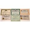 Image 1 : Uranium and Oil Stock Certificates (6)  [127477]