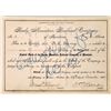 Image 1 : Rocky Mountain Railroad Company of Montana Stock, Number 4, 1885  [123899]