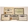 Image 1 : Remainder of Montana Railroad Stocks - Lot of Five  [123906]