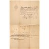 Image 1 : 1814 Bridge Stock Certificate  [127372]