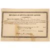 Image 1 : Delaware 1900 Turnpike Company Stock Certificate  [127416]