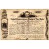 Image 1 : New York Canal Department Stock Certificate  [127399]