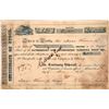 Image 1 : Hatborough and Warminster Turnpike Road Co. Stock Certificate  [127397]