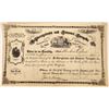 Image 1 : Early Pennsylvania Turnpike Company Stock Certificate  [127390]