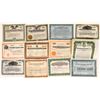 Image 1 : Midwestern Securities Firms Stock Certificate Group  [113909]