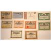 Image 1 : Montana, Utah, & Wyoming Bank Stock Certificates  [107915]