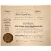 Image 1 : Cripple Creek City Transfer Company Stock Certificate  [107920]