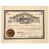 Image 1 : South-Western Steel Post Company Stock Certificate  [129643]
