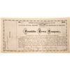 Image 1 : Franklin Town Company Stock Certificate  [107925]