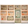 Image 1 : Oregon Investment & Land Company Stock Certificates  [107937]