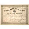 Image 1 : North Milwaukee Town Site Co. No. 3 Stock Certificate  [107949]