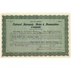 Image 1 : National Automatic Arms and Ammunition Company Stock Certificate  [127135]