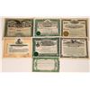 Image 1 : Asian/American Stock Certificates (7)  [127398]