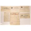 Image 1 : Gunsmith Receipts from Montana   [127127]