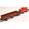 Image 2 : American Flyer Steam Locomotive, Tender and 3 Cars  [133133]