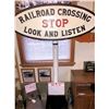 Image 2 : Pennsylvania RR Cast Iron RR Crossing Sign  [133382]