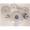 Image 2 : Baltimore & Ohio RR Dining Car China - Colonial Pattern  [133317]
