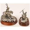 Image 2 : Boyett & Pollard Pewter Sculpture Pieces (2)  [131137]