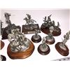 Image 2 : Chilmark Western Themed Pewter Figures (15)  [131340]