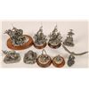 Image 1 : Pacific Northwest Pewter Statues (9)  [129963]