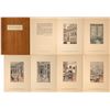 Image 1 : Rare Ruzicka Wood Block Print Portfolio  [128245]
