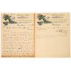 Image 1 : Post Office Robbery Letter, 1892, Mammoth, Arizona  [126923]