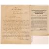 Image 1 : R.H. Paul Letter re Stage Robbery and Murder, 1883, Arizona Territory  [126918]