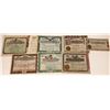 Image 1 : Sixty Six Revenue Stamps on Seven Stock Certs  [127360]