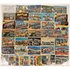Image 1 : US Eastern Seaboard Large-Letter Postcards ~ 64 pcs  [129399]
