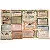 Image 1 : Gas Company Stock Certificates (20)  [128769]