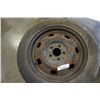 Image 2 : 4 nokian 205/60 R16 tires on 5 bolt rims - off ford fusion