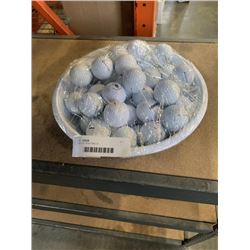 TRAY OF GOLF BALLS