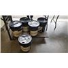 Image 1 : 5 PAILS OF WALLPAPER ADHESIVE - CLAY STRIPPABLE
