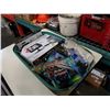 Image 1 : TRAY OF CAR ITEMS, BACKUP CAMERA, HEATED SCRAPER