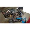 Image 1 : Lot of Harley parts Chrome oil tank, drag bars, bullet signal lights, shovel head fenders, muffler p