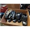 Image 2 : Lot of new shoes with ski boots and jackets