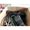 Image 2 : Box of electrical and video game cords