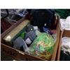 Image 2 : Three boxes of new shirts, backpack, slippers and more