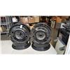 Image 1 : SET OF FOUR 5 BOLT RIMS - OFF A 2013 DODGE CARAVAN