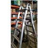 Image 2 : Mastercraft aluminum combination ladder