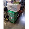 Image 1 : 2 PLASTIC ORGANIZERS AND NEW PICTURE FRAME