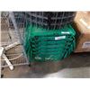Image 1 : 5 GREEN STACKING TOTES WITH BUILT IN LIDS