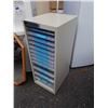 Image 1 : Metal Westward organizer with plastic trays