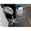 Image 1 : Super floor fan and metal Shelf