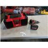 Image 1 : MILWAUKEE 1/2 INCH CORDLESS DRILL AND RADIO