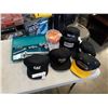 Image 1 : Lot of CAT construction hats, sockets, and cutting blades