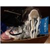 Image 2 : Box of new shoes, hand bags and slippers