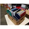 Image 1 : 18 CARD/COIN BINDERS, AND SOME COIN BOOKS AND SUPPLIES