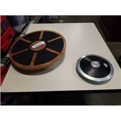 2KG DISCUS AND BALANCE BOARD