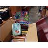 Image 2 : BOX OF KIDS BOOKS AND LUGGAGE BAG